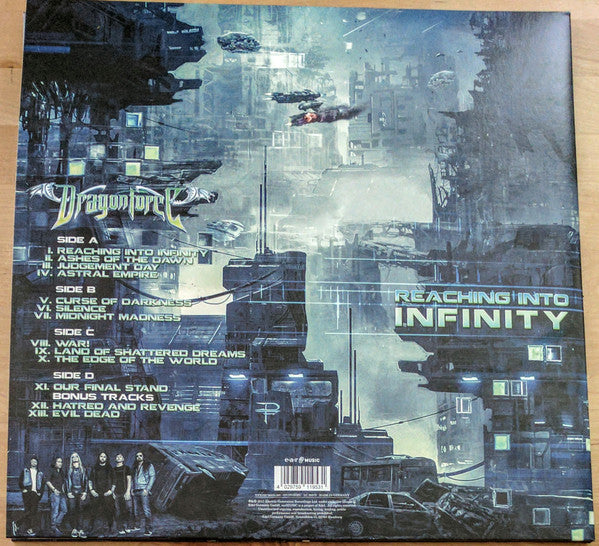 Dragonforce : Reaching Into Infinity (2xLP, Album, 180)