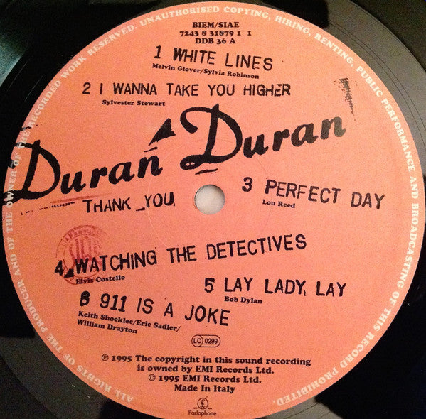 Duran Duran : Thank You (LP, Album)