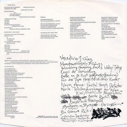 Einstürzende Neubauten : Zeichnungen Des Patienten O.T. / Drawings Of O.T. (LP, Album)