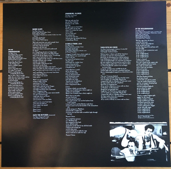 Tom Waits : Swordfishtrombones (LP, Album, Ltd, RE, 180)