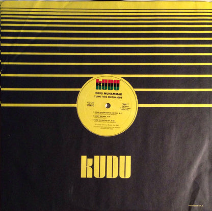 Idris Muhammad : Turn This Mutha Out (LP, Album, Pit)