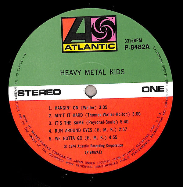 Heavy Metal Kids : Heavy Metal Kids (LP, Album)