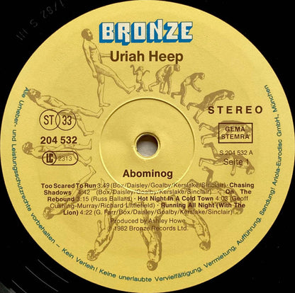 Uriah Heep : Abominog (LP, Album)