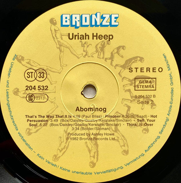 Uriah Heep : Abominog (LP, Album)