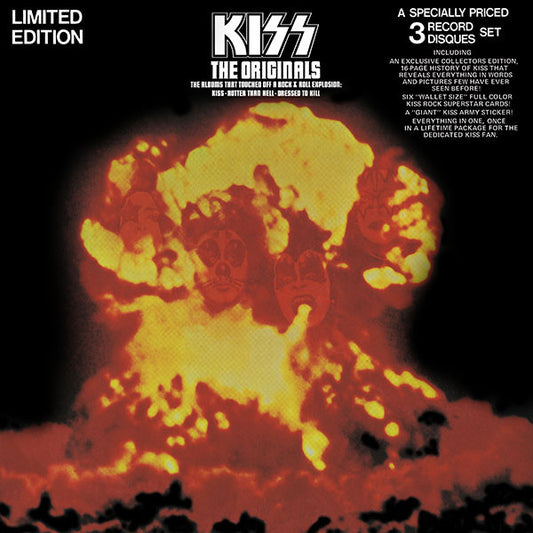 Kiss : The Originals (3xLP, Comp, Ltd, Gat)