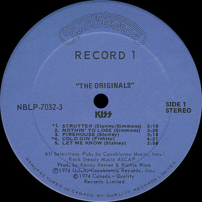 Kiss : The Originals (3xLP, Comp, Ltd, Gat)