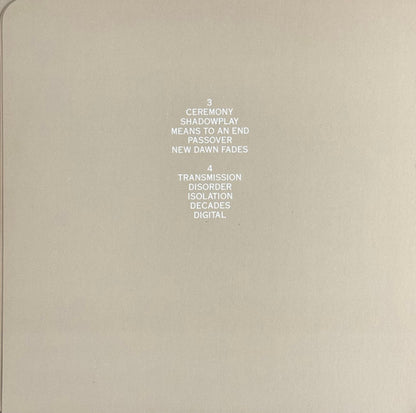 Joy Division : Still (2xLP, Album, Gat)