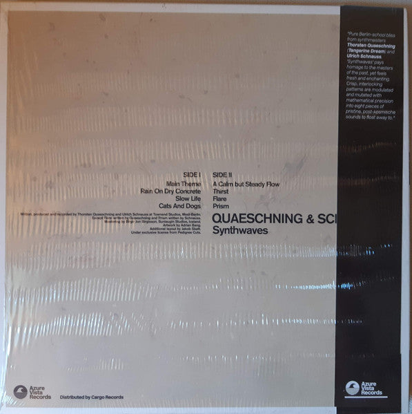 Quaeschning* & Schnauss* : Synthwaves (LP, Album, Ltd, 140)
