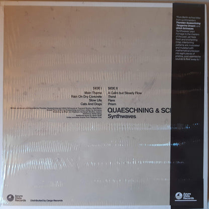 Quaeschning* & Schnauss* : Synthwaves (LP, Album, Ltd, 140)