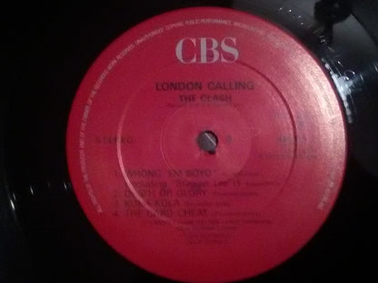 The Clash : London Calling (2xLP, Album, RE, Red)