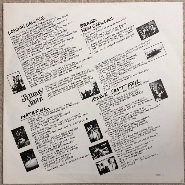 The Clash : London Calling (2xLP, Album, RE, Red)