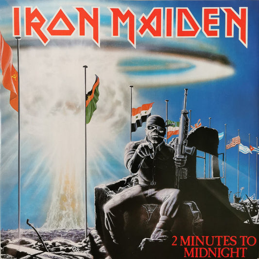 Iron Maiden : 2 Minutes To Midnight (12", Single)