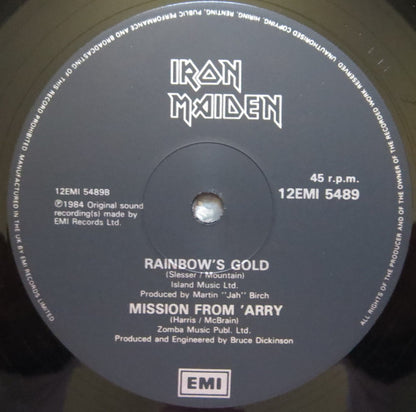 Iron Maiden : 2 Minutes To Midnight (12", Single)