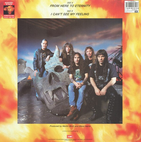 Iron Maiden : From Here To Eternity (7", Shape, Single, Ltd, Pic)