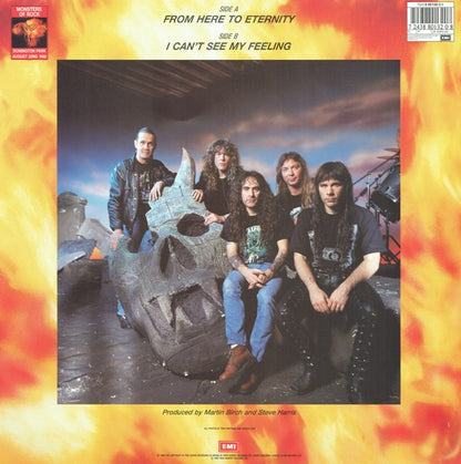 Iron Maiden : From Here To Eternity (7", Shape, Single, Ltd, Pic)