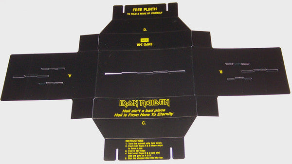Iron Maiden : From Here To Eternity (7", Shape, Single, Ltd, Pic)