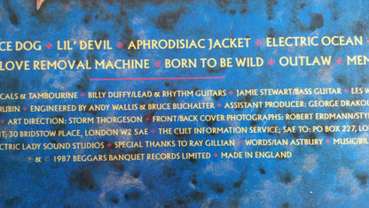 The Cult : Electric (LP, Album, Bar)