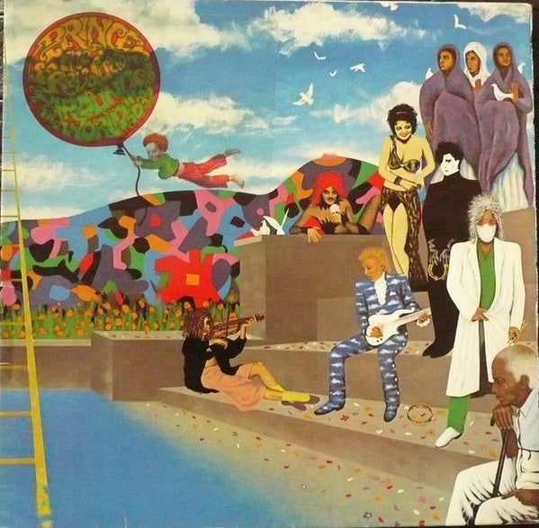 Prince And The Revolution : Around The World In A Day (LP, Album, Gat)