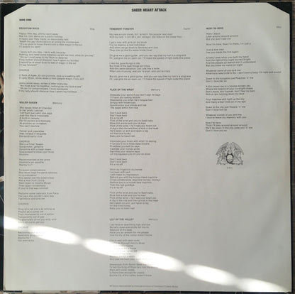 Queen : Sheer Heart Attack (LP, Album, 1st)