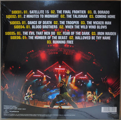Iron Maiden : En Vivo! (3xLP, Album, Ltd, RE, RM, 180)