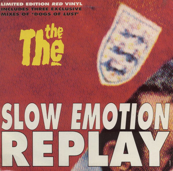 The The : Slow Emotion Replay (12", Single, Ltd, Red)