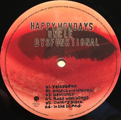 Happy Mondays : Uncle Dysfunktional (LP, Album)