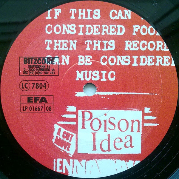 Poison Idea : Dutch Courage (LP, Album)