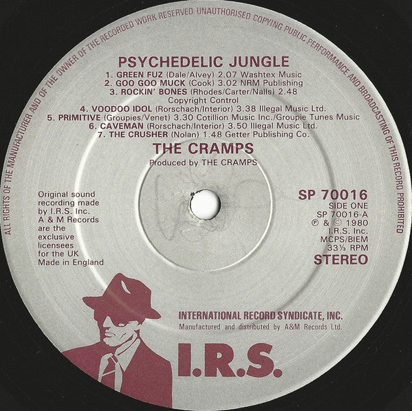 The Cramps : Psychedelic Jungle (LP, Album, CBS)