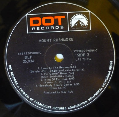 Mount Rushmore (2) : '69 (LP, Album, Ind)