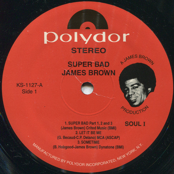James Brown : Super Bad (LP, Album, RE)