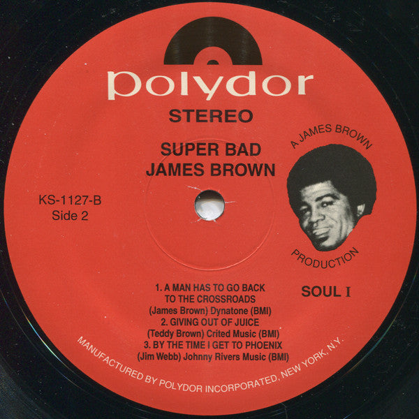 James Brown : Super Bad (LP, Album, RE)