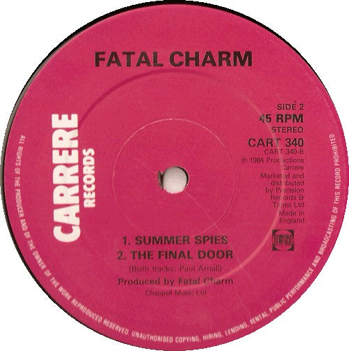 Fatal Charm : Summer Spies (12", Single)