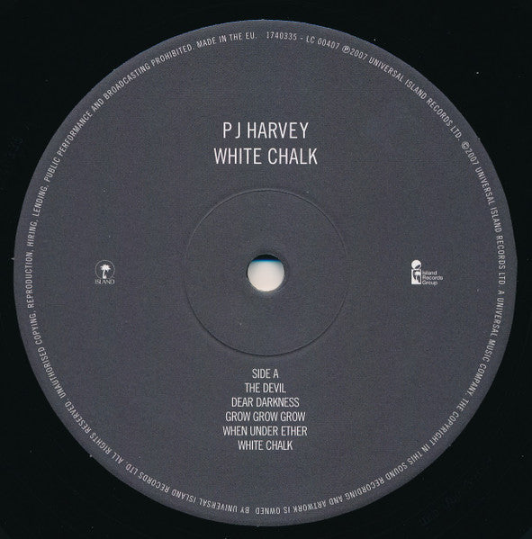 PJ Harvey : White Chalk (LP, Album)