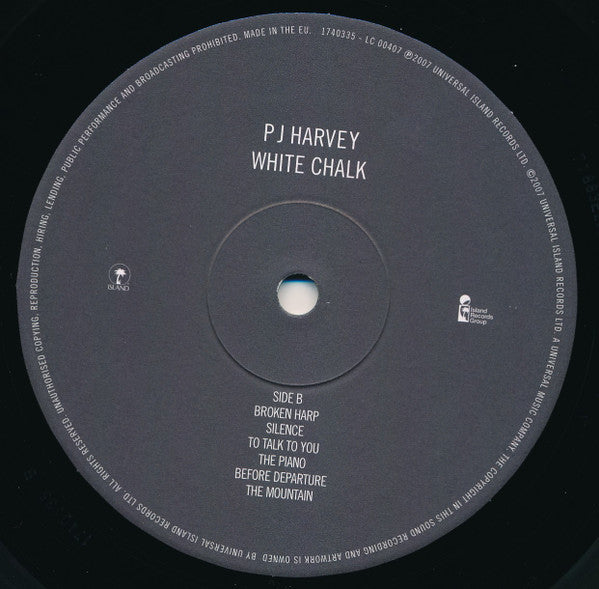 PJ Harvey : White Chalk (LP, Album)