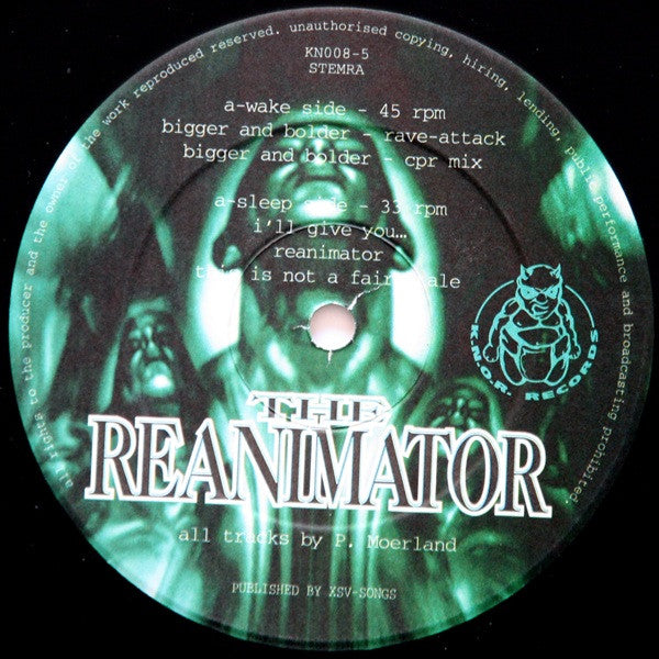 The Reanimator* : Bigger And Bolder (12")