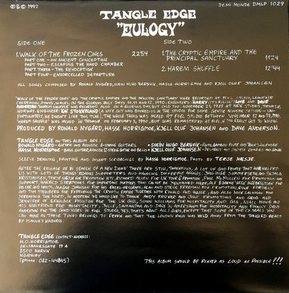 Tangle Edge : Eulogy (LP, Album)