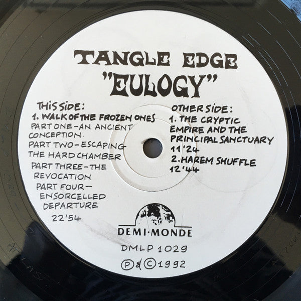 Tangle Edge : Eulogy (LP, Album)