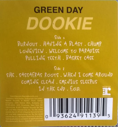 Green Day : Dookie (LP, Album, Pic, RE)