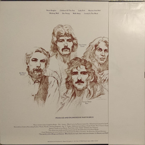 Black Sabbath : Heaven And Hell (LP, Album)