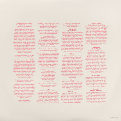 Lana Del Rey : Lust For Life (2xLP, Album, Ltd, Cok)