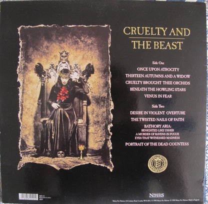 Cradle Of Filth : Cruelty And The Beast (LP, Album)