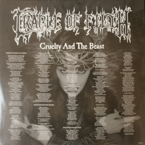 Cradle Of Filth : Cruelty And The Beast (LP, Album)