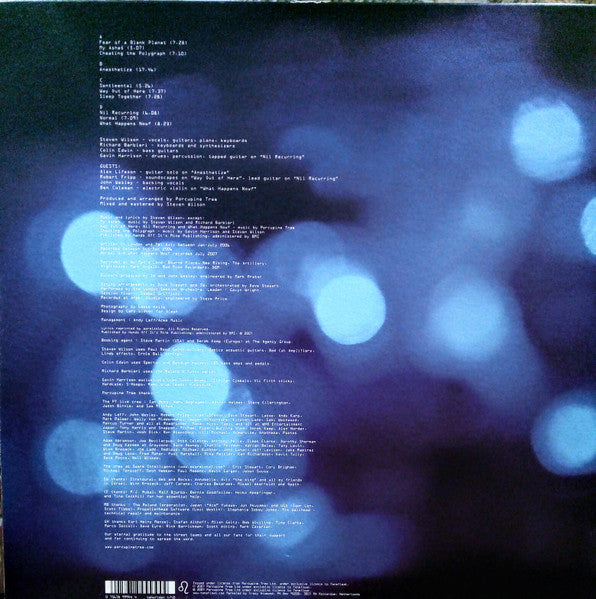 Porcupine Tree : Fear Of A Blank Planet (2xLP, Album, Ltd, Num, Blu)