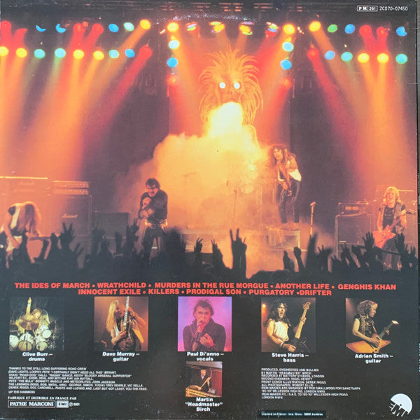 Iron Maiden : Killers (LP, Album)