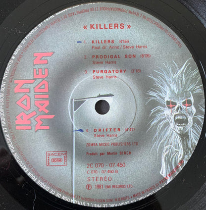 Iron Maiden : Killers (LP, Album)