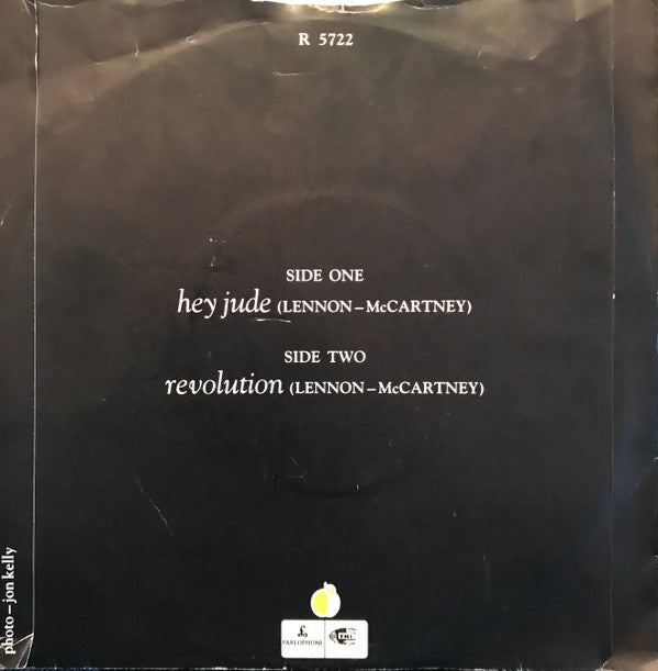 The Beatles : Hey Jude (7", RE, Sol)
