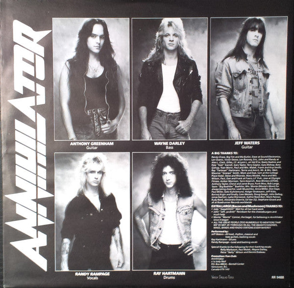 Annihilator (2) : Alice In Hell (LP, Album)