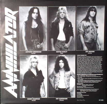 Annihilator (2) : Alice In Hell (LP, Album)