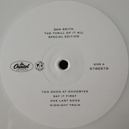 Sam Smith (12) : The Thrill Of It All (2xLP, Album, S/Edition, Whi)
