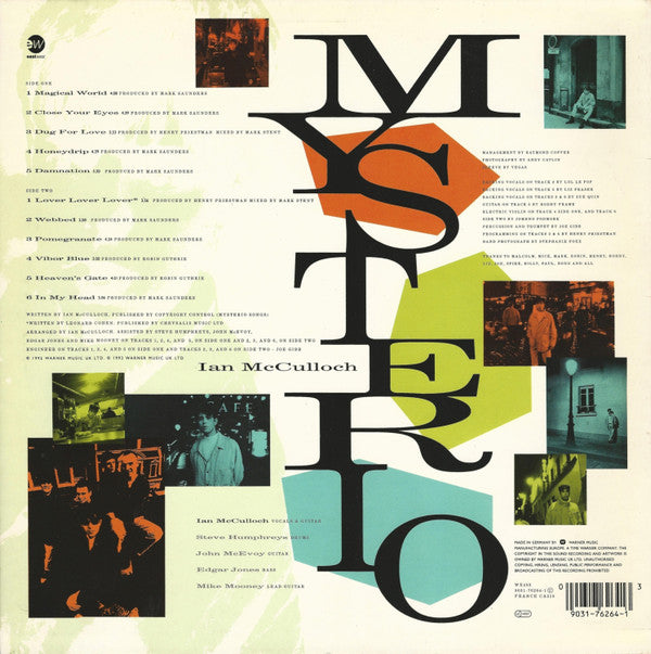 Ian McCulloch : Mysterio (LP, Album)